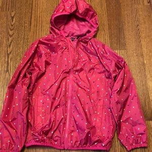Lands End rain jacket size 10/12